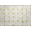 Piper Looms Mayfield Circles AMF870 Gold Machine Washable Area Rug Scatter Main Image