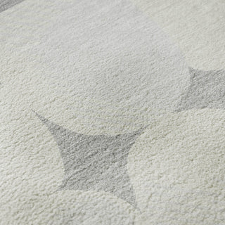 Piper Looms Mayfield Circles AMF870 Gray Machine Washable Area Rug Swatch Image