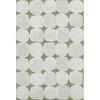 Piper Looms Mayfield Circles AMF870 Green Machine Washable Area Rug main image
