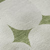 Piper Looms Mayfield Circles AMF870 Green Machine Washable Area Rug Swatch Image