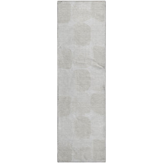Piper Looms Mayfield Circles AMF870 Ivory Machine Washable Area Rug Runner Main Image
