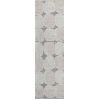 Piper Looms Mayfield Circles AMF870 Lavender Machine Washable Area Rug Runner Main Image