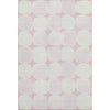 Piper Looms Mayfield Circles AMF870 Pink Machine Washable Area Rug main image
