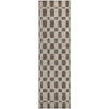 Piper Looms Mayfield Squares AMF871 Brown Machine Washable Area Rug Runner Main Image