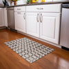 Piper Looms Mayfield Squares AMF871 Brown Machine Washable Area Rug Scatter Lifestyle Image Feature