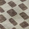 Piper Looms Mayfield Squares AMF871 Brown Machine Washable Area Rug Swatch Image