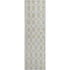 Piper Looms Mayfield Squares AMF871 Ivory Machine Washable Area Rug Runner Main Image