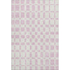 Piper Looms Mayfield Squares AMF871 Pink Machine Washable Area Rug main image