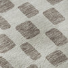 Piper Looms Mayfield Squares AMF871 Taupe Machine Washable Area Rug Swatch Image