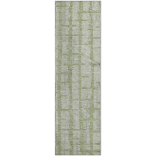 Piper Looms Mayfield Stripes AMF872 Aloe Machine Washable Area Rug Runner Main Image