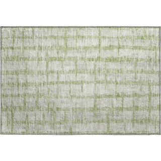 Piper Looms Mayfield Stripes AMF872 Aloe Machine Washable Area Rug Scatter Main Image