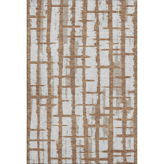 Piper Looms Mayfield Stripes AMF872 Paprika Machine Washable Area Rug main image