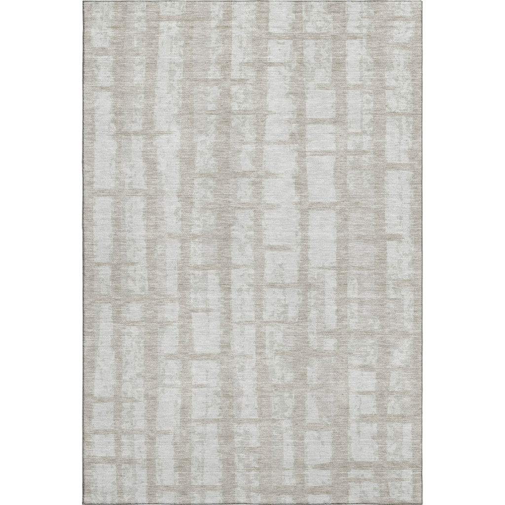 Piper Looms Mayfield Stripes AMF872 Taupe Machine Washable Area Rug main image