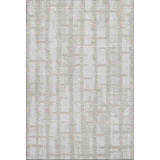 Piper Looms Mayfield Stripes AMF872 Taupe Machine Washable Area Rug main image
