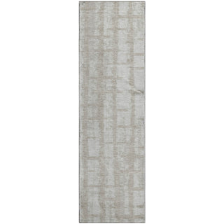 Piper Looms Mayfield Stripes AMF872 Taupe Machine Washable Area Rug Runner Main Image