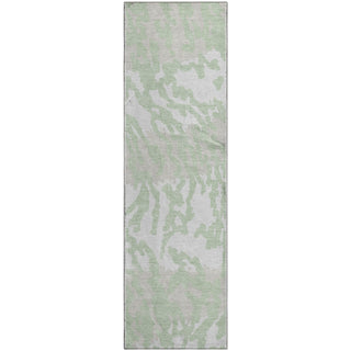 Piper Looms Mayfield Animal Print AMF873 Aloe Machine Washable Area Rug Runner Main Image