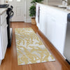 Piper Looms Mayfield Animal Print AMF873 Gold Machine Washable Area Rug Runner Lifestyle Image Feature
