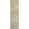 Piper Looms Mayfield Animal Print AMF873 Gold Machine Washable Area Rug Runner Main Image