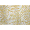 Piper Looms Mayfield Animal Print AMF873 Gold Machine Washable Area Rug Scatter Main Image