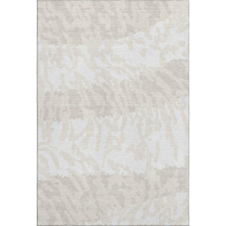Piper Looms Mayfield Animal Print AMF873 Ivory Machine Washable Area Rug main image