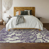 Piper Looms Mayfield Animal Print AMF873 Purple Machine Washable Area Rug Lifestyle Image Feature