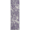 Piper Looms Mayfield Animal Print AMF873 Purple Machine Washable Area Rug Runner Main Image
