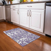 Piper Looms Mayfield Animal Print AMF873 Purple Machine Washable Area Rug Scatter Lifestyle Image Feature