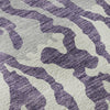 Piper Looms Mayfield Animal Print AMF873 Purple Machine Washable Area Rug Swatch Image