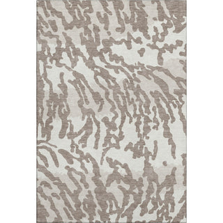 Piper Looms Mayfield Animal Print AMF873 Taupe Machine Washable Area Rug main image