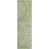 Piper Looms Mayfield Scrolls AMF874 Aloe Machine Washable Area Rug Runner Main Image