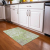 Piper Looms Mayfield Scrolls AMF874 Aloe Machine Washable Area Rug Scatter Lifestyle Image Feature
