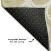 Piper Looms Mayfield Scrolls AMF874 Gold Machine Washable Area Rug Backing Image