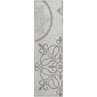 Piper Looms Mayfield Scrolls AMF874 Ivory Machine Washable Area Rug Runner Main Image