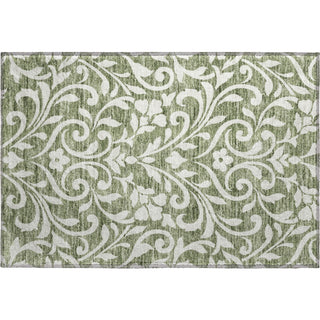 Piper Looms Mayfield Floral AMF875 Fern Machine Washable Area Rug Scatter Main Image