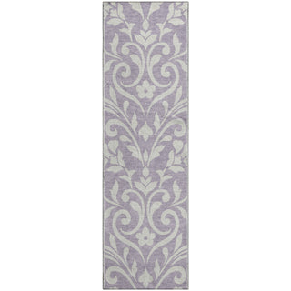 Piper Looms Mayfield Floral AMF875 Lavender Machine Washable Area Rug Runner Main Image