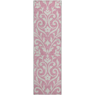 Piper Looms Mayfield Floral AMF875 Pink Machine Washable Area Rug Runner Main Image