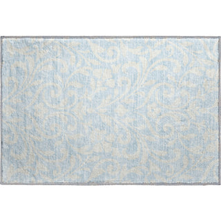 Piper Looms Mayfield Floral AMF875 Sky Machine Washable Area Rug Scatter Main Image