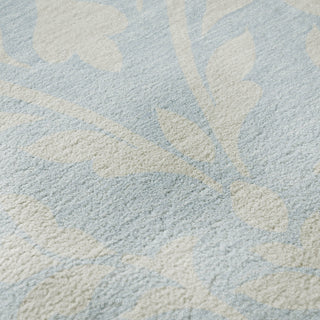 Piper Looms Mayfield Floral AMF875 Sky Machine Washable Area Rug Swatch Image