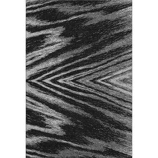 Piper Looms Mayfield Modern AMF876 Black Machine Washable Area Rug main image