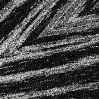 Piper Looms Mayfield Modern AMF876 Black Machine Washable Area Rug Swatch Image