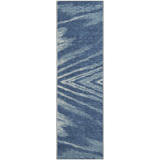 Piper Looms Mayfield Modern AMF876 Blue Machine Washable Area Rug Runner Main Image