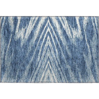 Piper Looms Mayfield Modern AMF876 Blue Machine Washable Area Rug Scatter Main Image