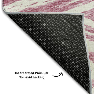 Piper Looms Mayfield Modern AMF876 Blush Machine Washable Area Rug Backing Image