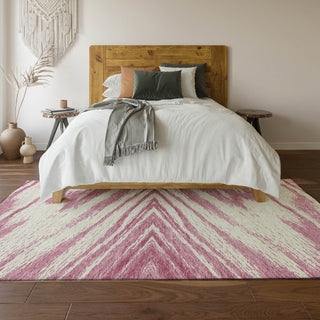 Piper Looms Mayfield Modern AMF876 Blush Machine Washable Area Rug Lifestyle Image Feature