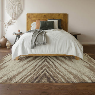 Piper Looms Mayfield Modern AMF876 Brown Machine Washable Area Rug Lifestyle Image Feature