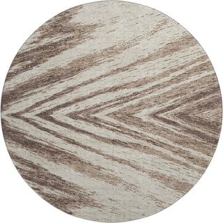 Piper Looms Mayfield Modern AMF876 Brown Machine Washable Area Rug Round Main Image