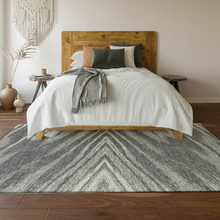 Piper Looms Mayfield Modern AMF876 Gray Machine Washable Area Rug Lifestyle Image Feature