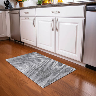 Piper Looms Mayfield Modern AMF876 Gray Machine Washable Area Rug Scatter Lifestyle Image Feature