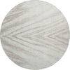 Piper Looms Mayfield Modern AMF876 Ivory Machine Washable Area Rug Round Main Image