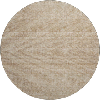 Piper Looms Mayfield Modern AMF876 Khaki Machine Washable Area Rug Round Main Image